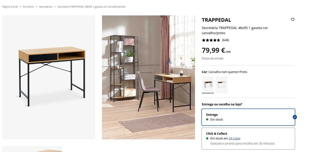 Secretária consola TRAPPEDAL – JYSK