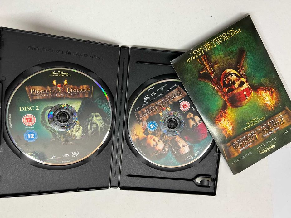 6 DVDs (Toy Story, Ratatui, Avatar, Pirata, Aristogatos e Alice)