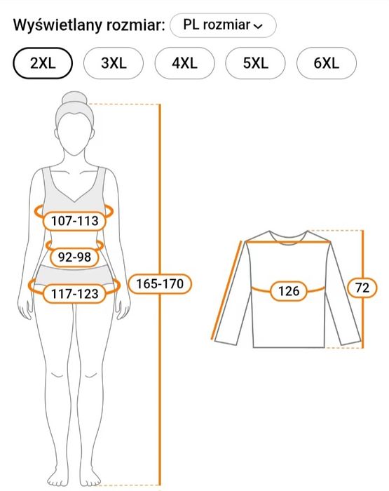 Kurtka cienka 2xl