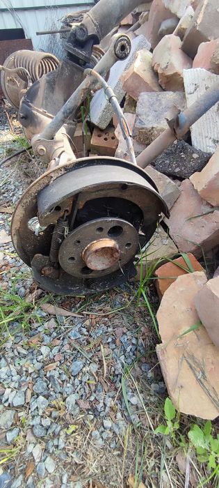 Задній міст у зборі на класику