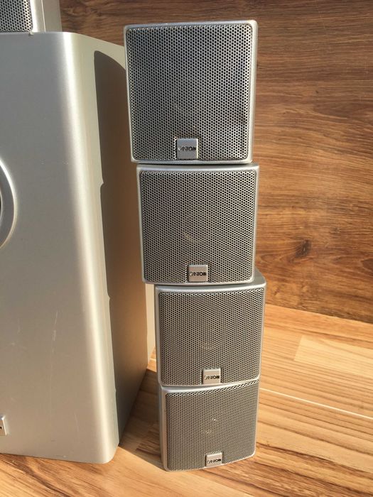 Subwoofer i kolumny kina domowego CANTON AS 5 + satelity