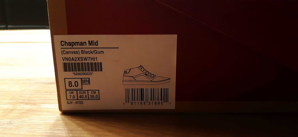 buty vans chapman mid