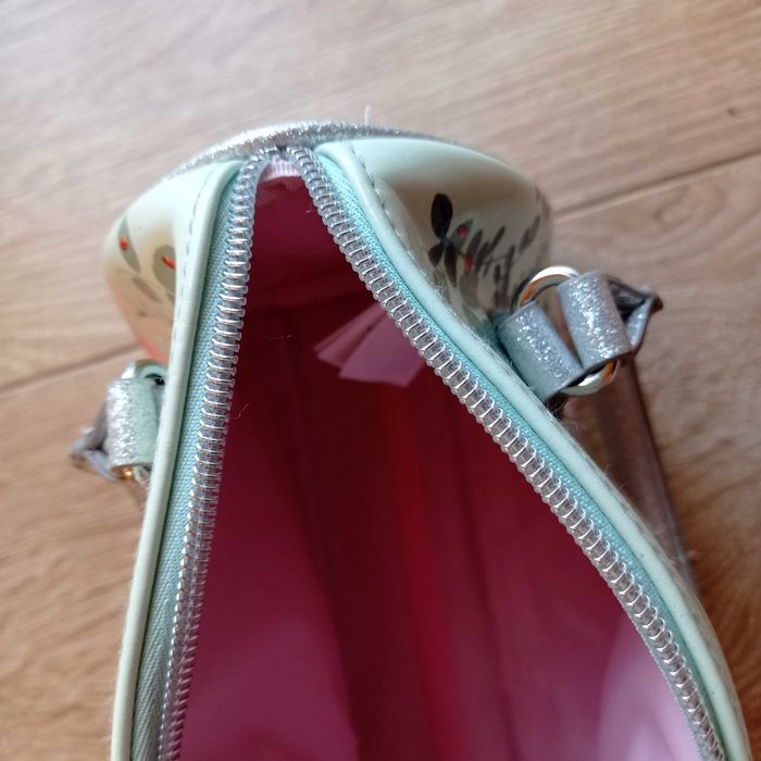 H&M Lakierowana torebka Kuferek Koty Dziewczynka nadruk zwierzątka