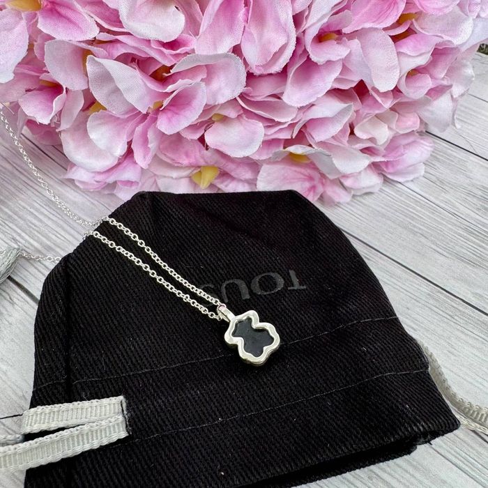 Нове срібне намисто та сережки TOUS Icon оригінал