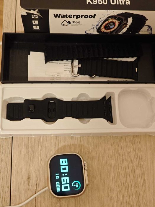smartwach k950 ULTRA c/ 2 pulseiras