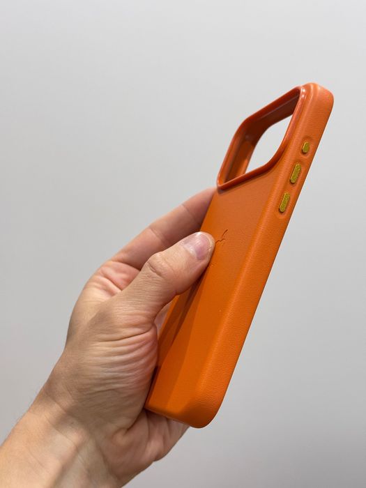Чехол Leather Case iPhone 17 Pro | Max (MagSafe)