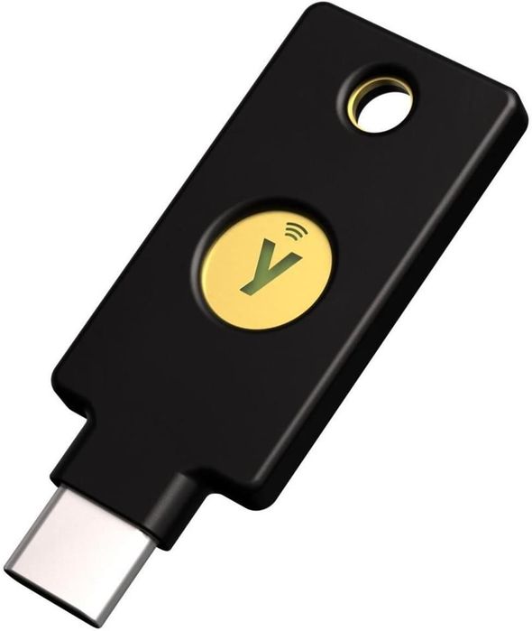 Klucz bezpieczeństwa Yubico Security Key C NFC Black