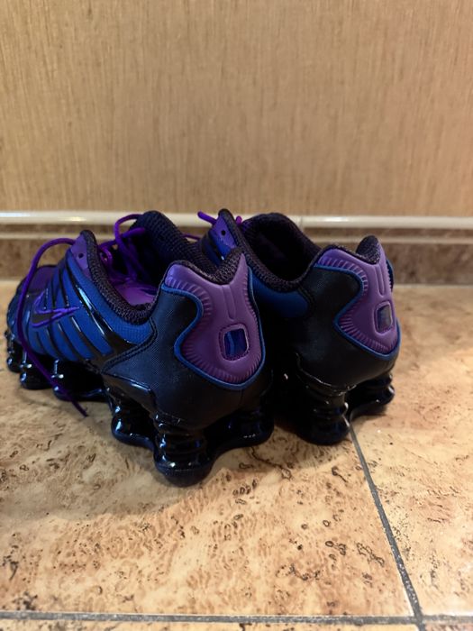 NIKE SHOX TL Voltage Purple/ Black-Blue Force-Black AV3595-500: 4
