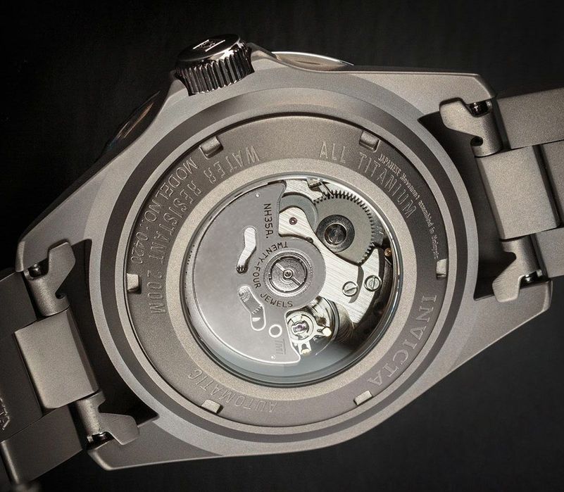 Годинник INVICTA Pro Diver 0420 TITANIUM Automatic 45 mm. 200 MT.