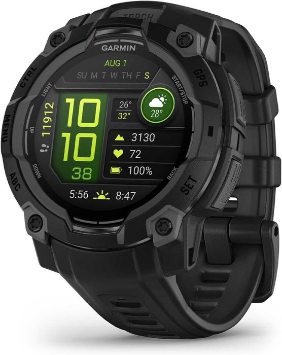 Garmin Instinct 3 45 mm AMOLED Black	010-02936-00
