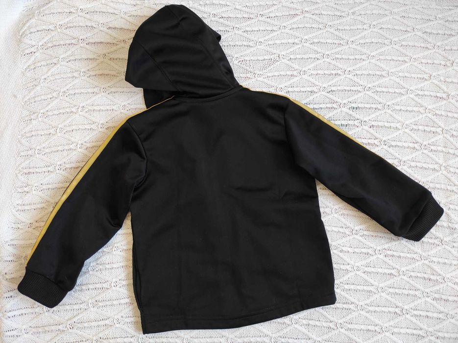 Dres adidas czarno złoty 74