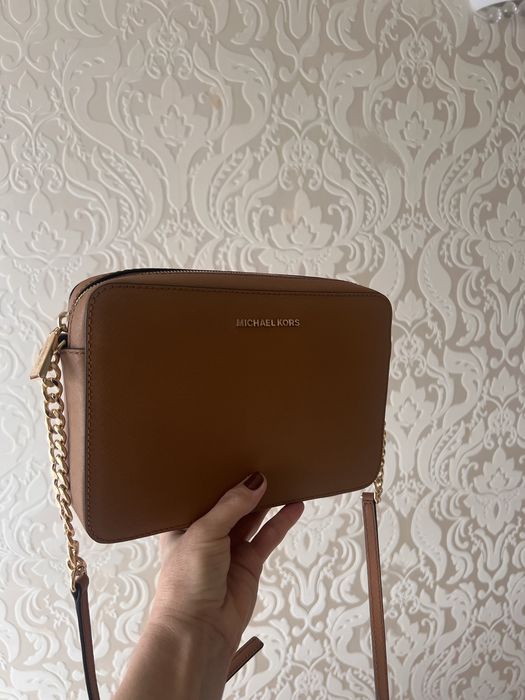 Michael Kors oryginalna torebka listonoszka skóra saffiano