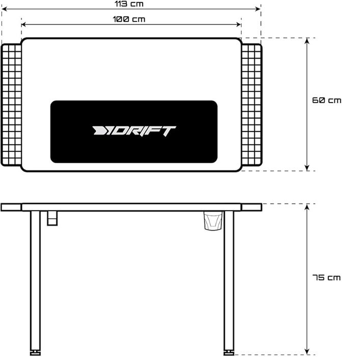 Drift Gaming -DRDZ75- Stolik