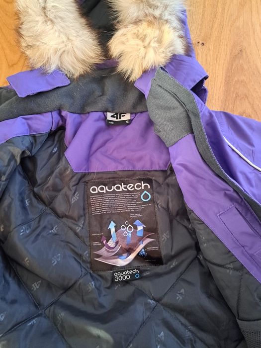 Kurtka Sportowa Damska 4F + Spodnie komplet zimowy