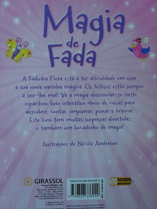 Magia de Fada  (Um Livro Para Puxar, Virar e Levantar)