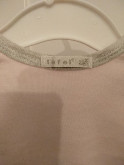 Zestaw body z długim rękawem w rozmiarze 80