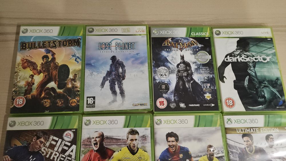 Gry Xbox 360 FIFA, Forza, Batman, Borderlands,  Bullets  Storm itd