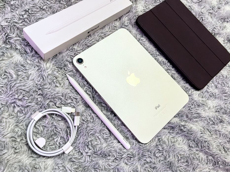 IPad Mini 6 (64 gb) wi-fi, шикарное состояние + чехол! A2567