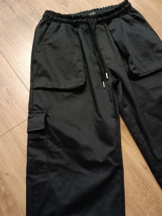 Spodnie bojówki BoohooMan XS bawełna