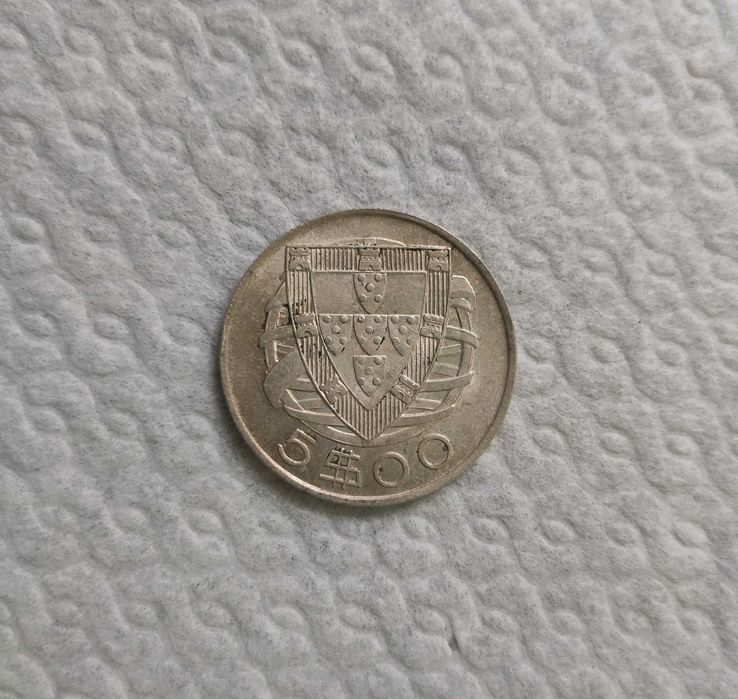Moeda de 5$ 1940 - Soberba