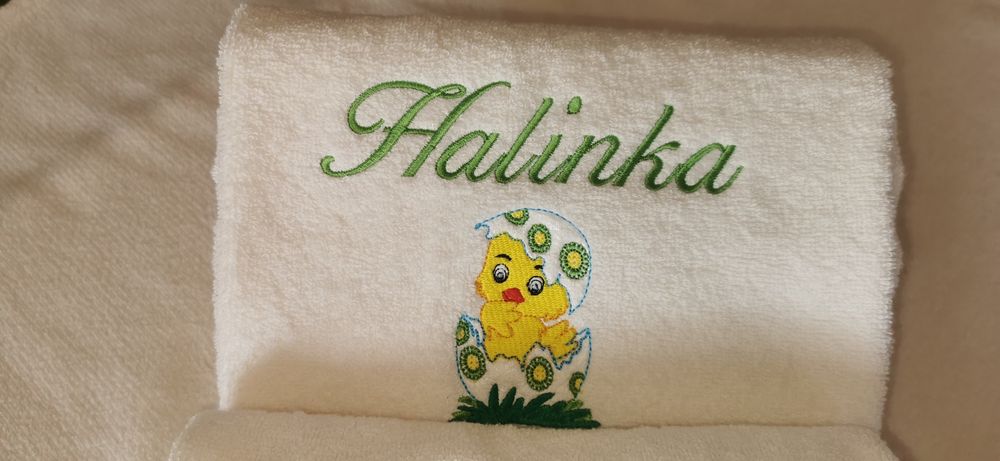 Ręczniki z personalizowanym haftem na Urodziny, Ślub, Rocznicę, hotelu