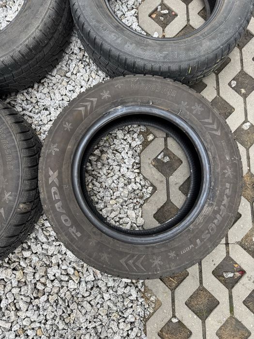 Opony zimowe Roadx 195/65/15 22rok 7mm bieżnika bdb stan !