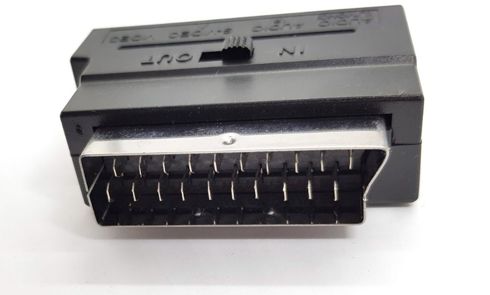 Адаптер переходник SCART 3xRCA/AV (СКАРТ->Тюльпаны) VIDEO две стороны ...