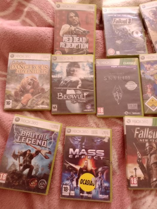 Jogos Xbox 360 quase novos