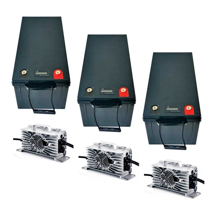 Akumulatory 3szt. zestaw 3x48V/250Ah do Stealth 115HP - boatcenter.pl