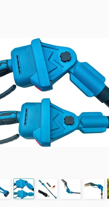 Sekator piła na wysięgniku  2x akumulator 48v wyprzedaż