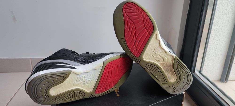 Jordan Max Aura 5 Preto Vermelho