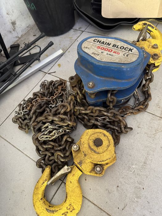 Ручная лебедка  (таль) на 5000 кг (2 штуки)