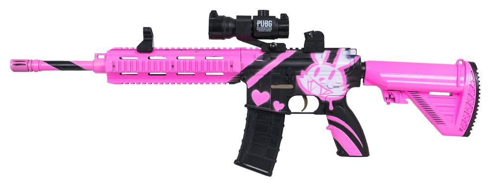 Karabin M416 Różowy Na Kulki Wodne + Akcesoria