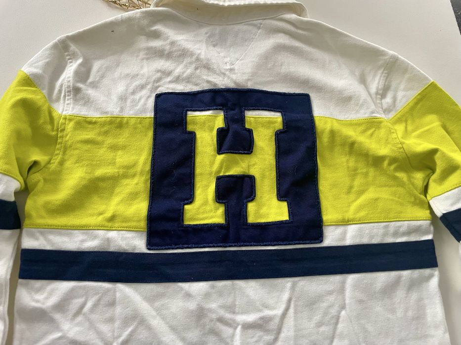 Polówka męska Tommy Hilfiger longsleeve oryginalna Polo