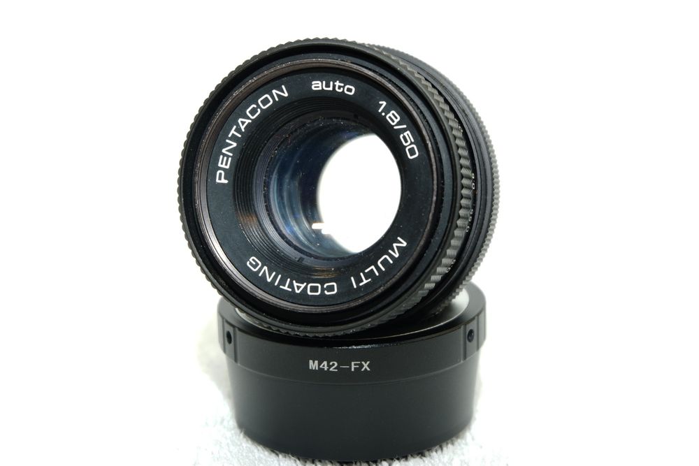 Fujinon Fujifilm super-takumar 55mm 1.8, pentacon 50mm 1.8 m42-fx
