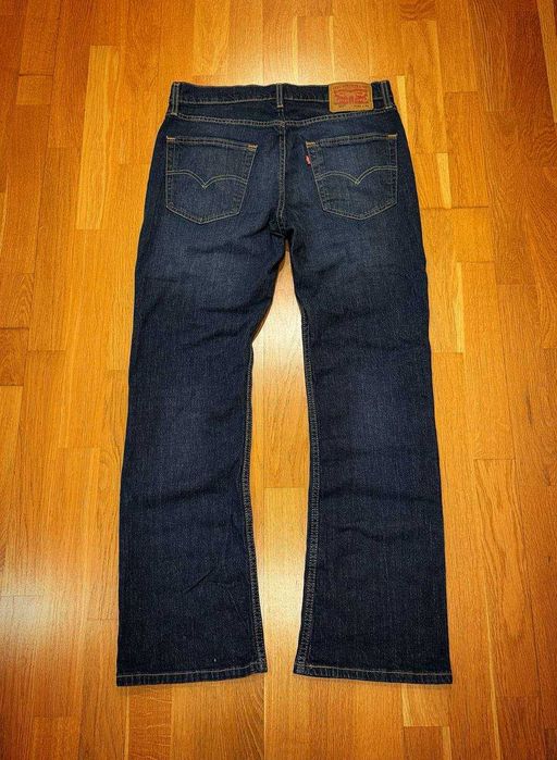 Levis low bootcut 527 dark blue