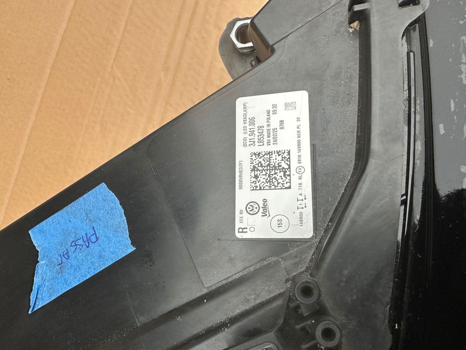 Фара Passat (B9) Full led