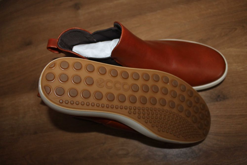 Жіночі шкіряні челсі, черевики ecco soft 7, 38 розмір