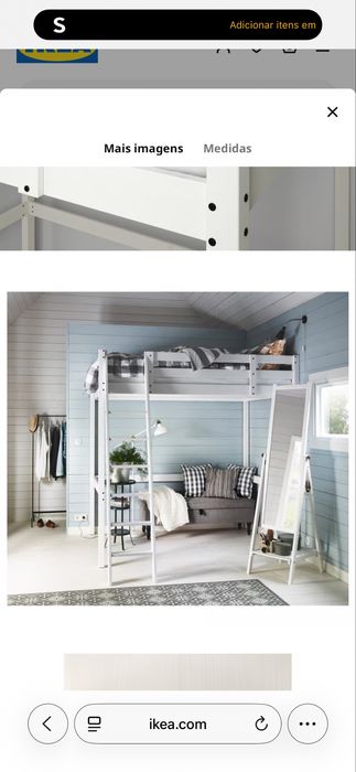 Beliche de casal ikea