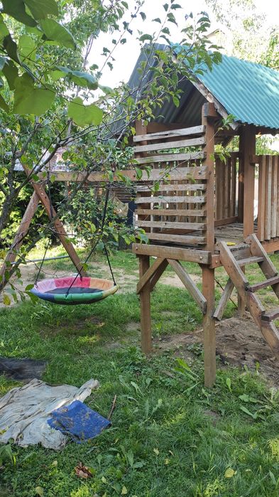 domek drewniany dla dzieci