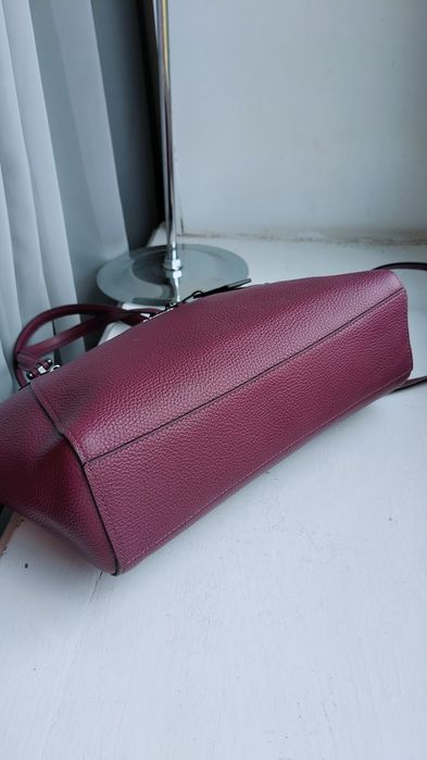шкіряна сумка Coach,