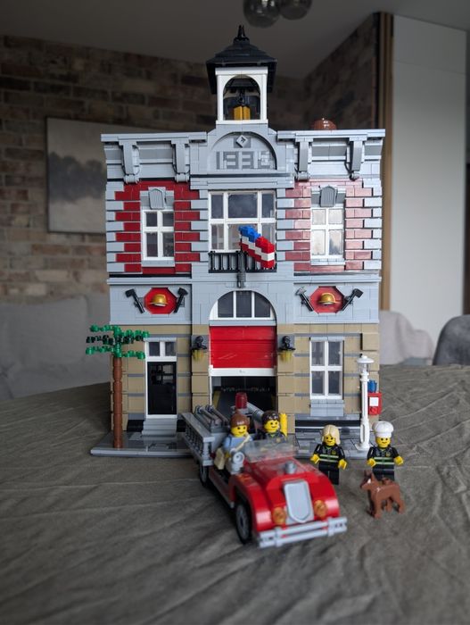 Klocki Remiza Strażacka, kompatybilne z LEGO 10197