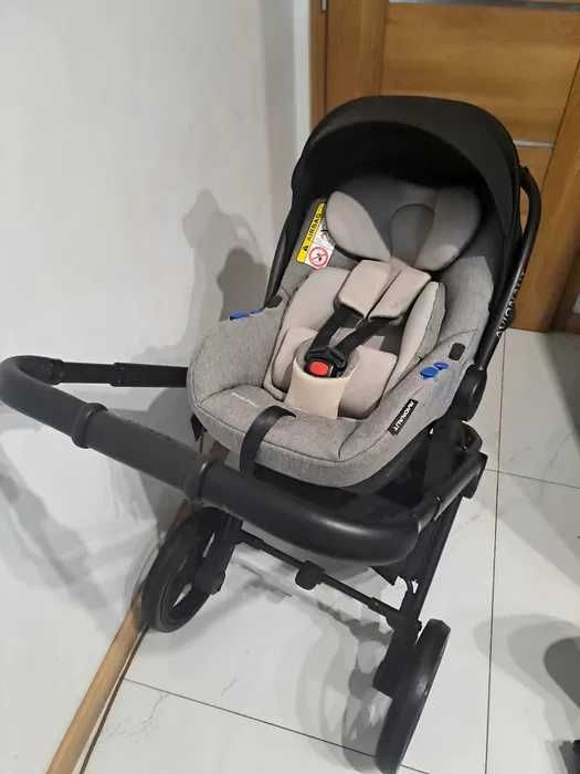 Venicci Tinum 2.0 Beżowy kompaktowy z baza isofix Avionaut /Cybex Wysyłam