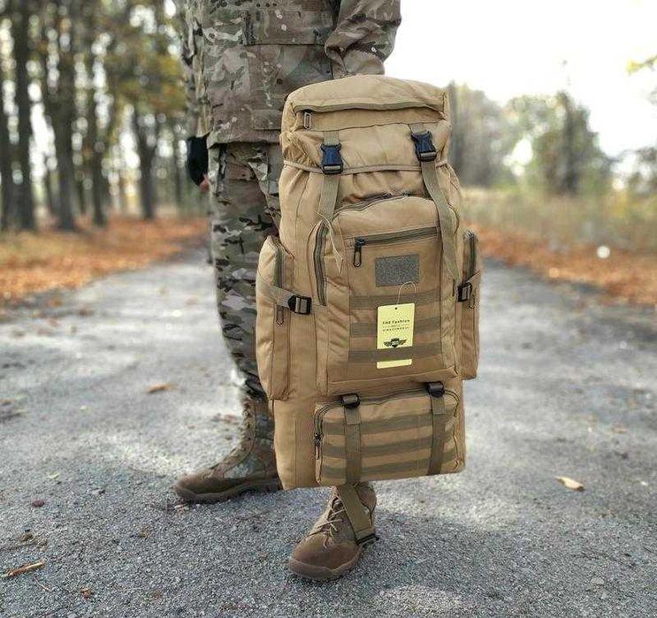 Рюкзак тактический походный объем 65 литров