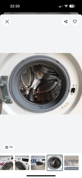 Пральна машинка LG Inverter Direct Drive 9 KG Model-F14WM9KG