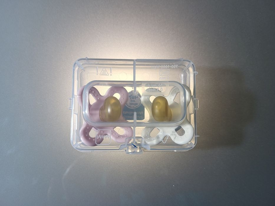 MAM Start Nano Kauczkowe smoczki 0-2m, 2 sztuki