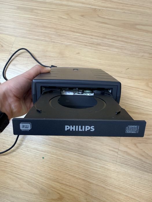 Gravador DVD Externo Philips 16x Double Layer USB