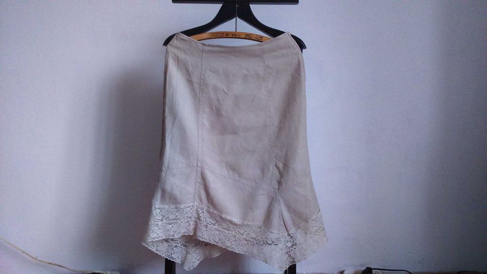 Спідниця  асиметрична  льон р. М   Hennes