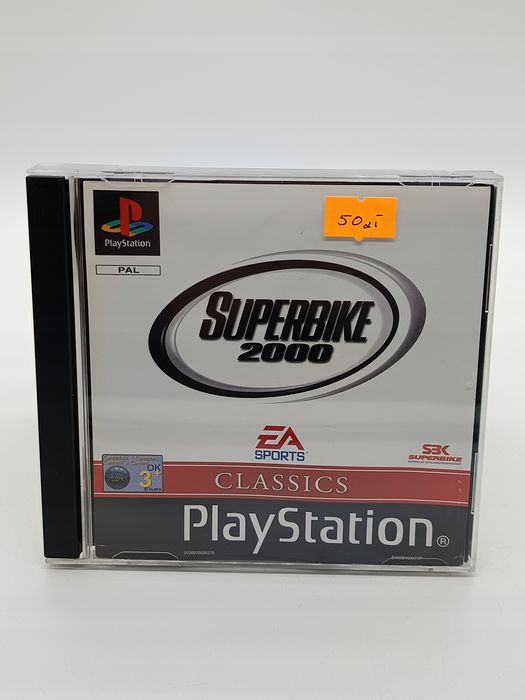 superbike 2000 playstation (psx) pudełkowa nowe pudełko zastępcze