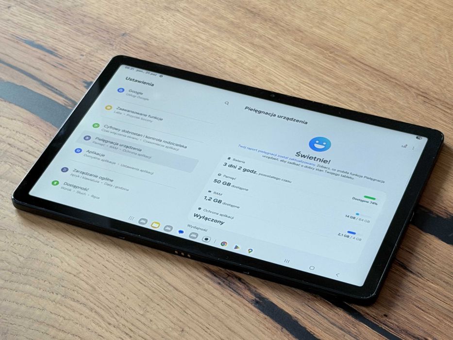 Tablet Samsung Galaxy Tab A9+ SM-X210 4/64GB Ekran 11" bateria bdb